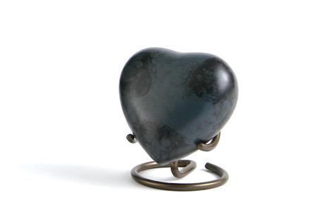 Glenwood Gray Marble - Heart Keepsake